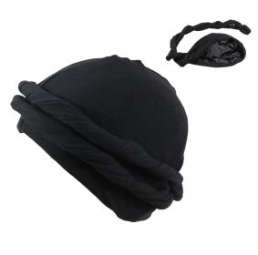 Men's Fashionable New Headband Hat (Option: Black-M)