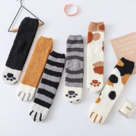 House floor socks (Option: 6 colors-2 sets)