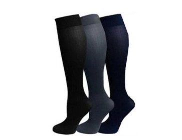 Anti-swelling Varicose Pressure Outdoor Sports Socks (Option: 3pairs-BgbL XL)