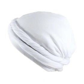 Men's Fashionable New Headband Hat (Option: White-M)