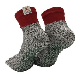 EcoSocks:tm: (Option: Grey Red-42)