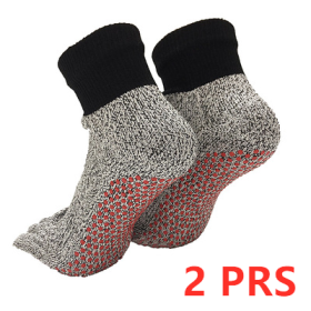 EcoSocks:tm: (Option: Grey Black 2prs-42)