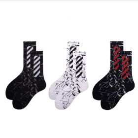 Sports socks (Option: 3 style set)