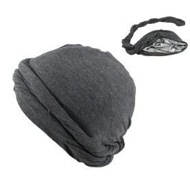 Men's Fashionable New Headband Hat (Option: Dark Grey-M)