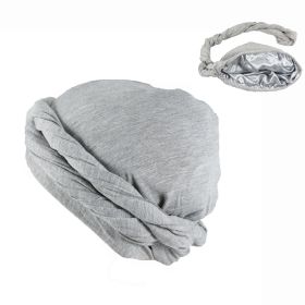 Men's Fashionable New Headband Hat (Option: Light Grey-M)